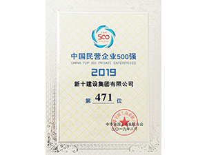  2019中国民营企业500强
